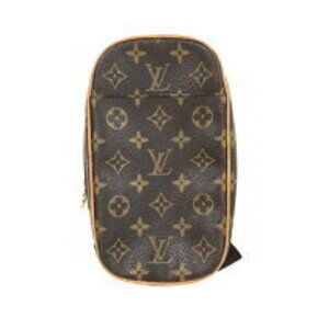 Louis Vuitton Pochette Ganjou brown Monogram shoulder bag